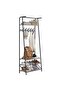 Iron MDF Minimalist Entryway Rack - Fashionable, Practical, Affordable, High Quality