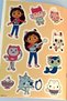 X Dekomus Licensed Gabby’S Dollhouse Coloring Book with Stickers 22X33 cm - 7