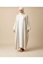 Linen Abaya - 140 cm Only Top Standard Size - 3