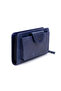 2737 Genuine Leather Wallet with Phone Compartment, Zipper, Multiple Compartments, Card Holder, Daily Use B - 2