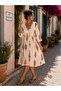 Woven Viscose Patterned Dress