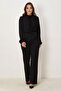 Ruffled Satin Blouse with Belt 46485 - 2