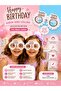 Daisy Themed Cardboard Party Glasses 6 Pieces - 2