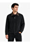 Velvet Collar Jacket with Pocket Accessories - 3