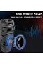 مكبر صوت Sing-e ZQS2801 بقوة 30W: مضخم مزدوج 8 بوصة، إضاءة RGB، بلوتوث 5.0، ميكروفون وريموت أسود - 3