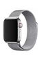 Apple Watch 38mm 40mm 41mm Stainless Steel Milanese Mesh Band Magnetic Loop Replacement Strap Silver