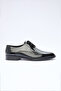 Black Lace-Up Patent Leather 100% Leather Ceremony Shoes 1033265170