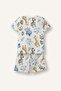 100% Cotton Nınja Turtles-Retro Short Sleeve T-Shirt Shorts Bottom 2-Piece Pajama Set Boy H4032A526Hs - 4