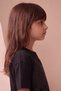 Girl's Stone Embroidered T-Shirt and Wide-Leg Pants Set, Comfortable and Stylish Combination - 4