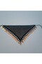 Cotton Koton Sequin Bandana |   Summer Women's Hair Bandana with 4 Color Options |   Handmade Bohemian Hair Accessory - 2
