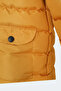 Napoli Unisex Children's Hooded Inflatable Mustard Coat & Jacket - 8