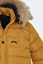 Napoli Unisex Children's Hooded Inflatable Mustard Coat & Jacket - 6