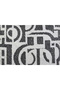 Black and White Geometric Patterned Decorative Throw Pillow Cover Modern Design - 3