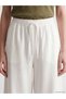 Trendlucky Women's Wide Leg Pants with Elastic Waist and Difference in Color - 4