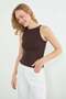 Basic Boat Neck Slim Fit Blouse - 6