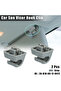 2pcs For Mercedes-Benz Car Sun Visor Hook Clip #26-810-00-12-8412 Sun Visor Retainer Hook Fastene...