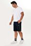 Men's Cotton Shorts Navy Blue -6067 - 2