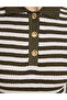 Khaki Slim Fit Polo Collar T-Shirt 50324128-Vr027 - 6