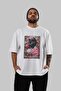 For the Love of Cats 88 Front Cat Printed White Oversize T-Shirt 100% Cotton Unisex Cat Lover Premium Design - 6