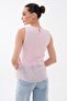 Women's Layered Detailed Sleeveless Blouse 260605 - - 5