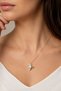316L Steel Chain Gold Color Clover Model Women's Necklace - 2