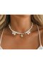 Seashell Necklace – Bohemian Summer Women's Necklace and Beach Jewelry Handmade with Minarets and Seashells
