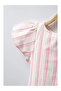 Girl's Ruffle Sleeve Cotton Summer Shorts Two-Piece Set (Ages 2-5) - 3
