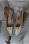 Cica Special Handmade Rose Detailed Pointed Toe Short Kitten Heel Women's Shoes - 2