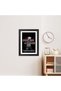 Alayra Kakashi Hatake Quotes Poster Naruto Anime Posters Framed Paintings with Black Frame (12inches - 3