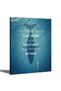 Alayra Wall Art Whale Shark Inspirational Positive Canvas Print Artwork Painting Picture Success