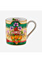 Carpe Diem Frutteto Green Porcelain Coffee Cup Set 100 ml - 6