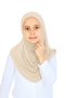 Girl's Ready-Made Headscarf Practical Combed Cotton Shawl Islamic Clothing - 4
