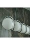 Opal Glass Chandelier 70cm Chrome Modern Ceiling Light - 3
