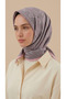 Mi̇reya 120*120 cm Cotton Scarf - Powder Pink - 2