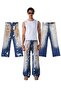 Ripped Detailed Baggy Jeans Trousers
