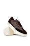 Men's Brown Genuine Leather Sneaker Shoes - 3