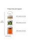 Stackable Food Storage Containers with Lids 3 Pack Airtight Twist and Lock Snack Jars 100ML 200ML 300ML - 5