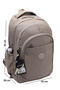 Daily School Backpack Waterproof Fabric Unisex School Bag 1650 Satin Mink - 3