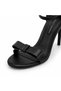 Women's Evening Dress Shoes with Bow Detail and Thin Heels – Elegant Ankle Strap Shoes for Special Occasions and Special Days - 3
