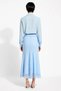 Women's Plus Size Maxi Lace Skirt A-Line Belted Regular Waist Lined Knitted Comfortable Elegant Casual Modern - 5