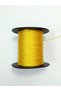 0.6 mm 100 Meters Polyester Cord Yellow Color Polyester Rosary Cord - 8