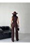 Sleeveless Double-Breasted Vest Pants Set Stylish Women's Two-Piece Set - 8