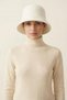 Women's Cashmere Bucket Hat – Soft Textured Minimal Bucket Hat |   Winter Stylish and Timeless Design - 4