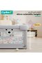 Baby Playpen Fence, Portable Babies Playards for Toddlers, Safety Infant Activity Center, Sturdy Play Area, with 2 Pull Rings, 3 Rattle Toys, 60 Ocean Balls and Basket, Perfect Child's Gift，180*200cm - 3