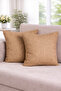 2-Piece Digital Printed Baby Face Fabric, Jute Pattern Throw Pillow Cover - 2