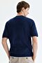 Slim Fit Knitted T-shirt - 4