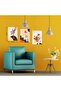 Boho Stil Tablo 3lü Set - 2