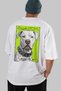 For the Love of Dogs 52 Dogs Printed on the Back White Oversize T-Shirt 100% Cotton Unisex Dog Lover Premium Design - 6