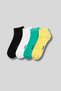 Women's 4-Pack Bamboo Booties Socks Multi-Colored