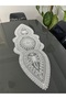 French Lace Luxury Tulle Guipure Chic Single Runner 50X140 cm - 4